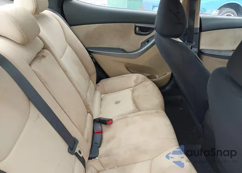 2013 Hyundai Elantra Gls из США, поврежденный, VIN KMHDH4AE8DU757699